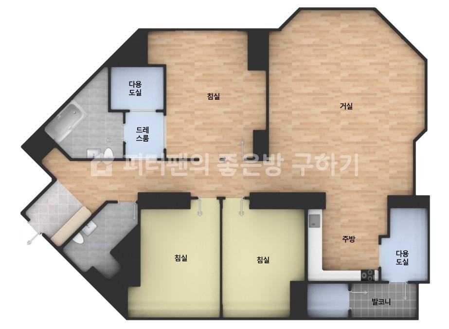 아파트 기본 평면도