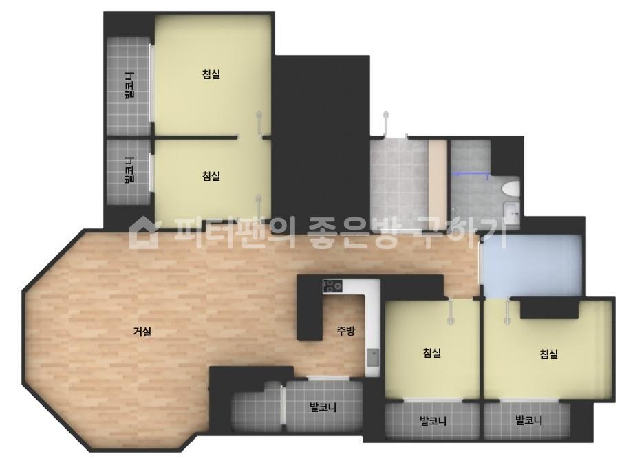 아파트 기본 평면도