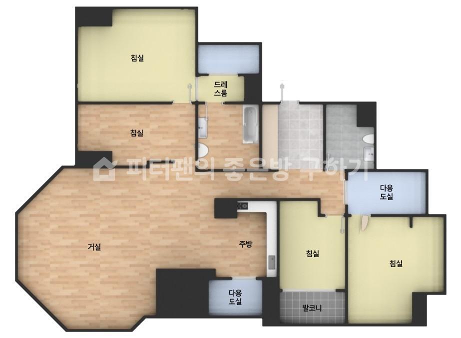 아파트 기본 평면도