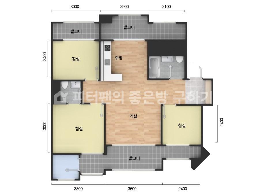 아파트 기본 평면도