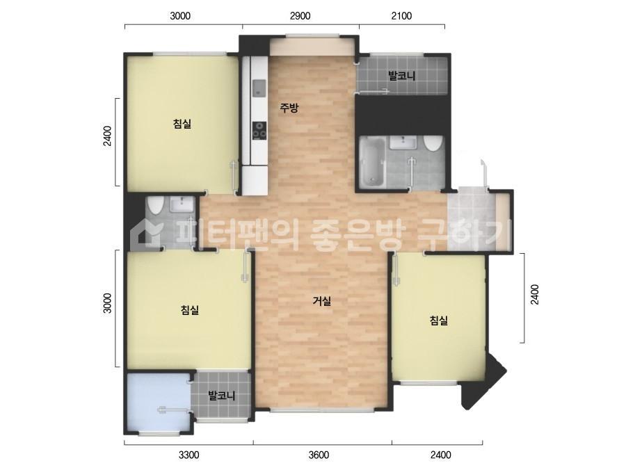 아파트 기본 평면도