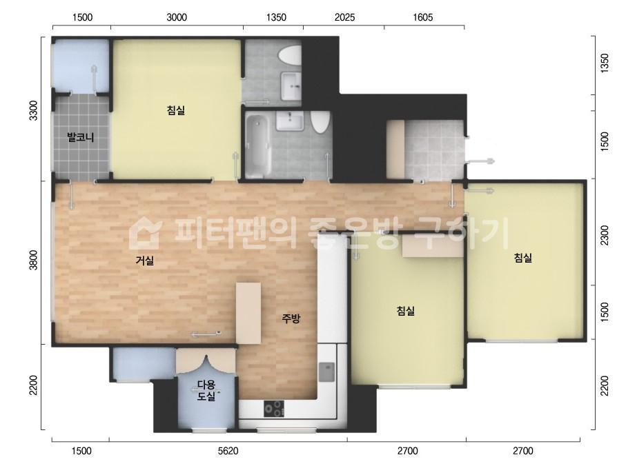 아파트 기본 평면도