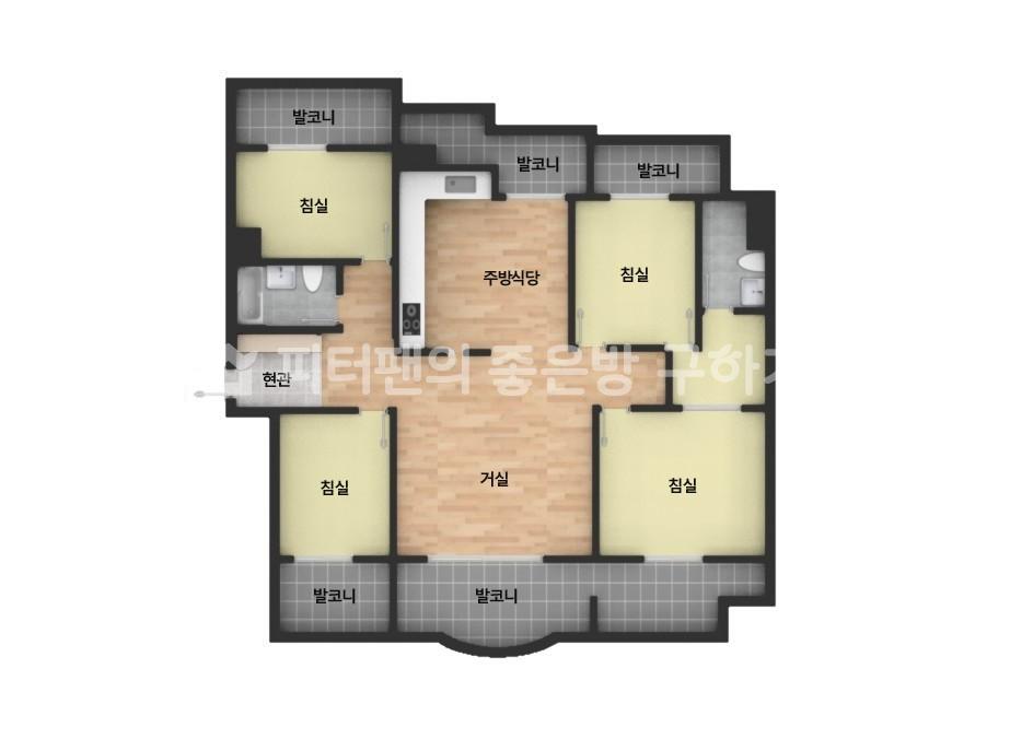 아파트 기본 평면도