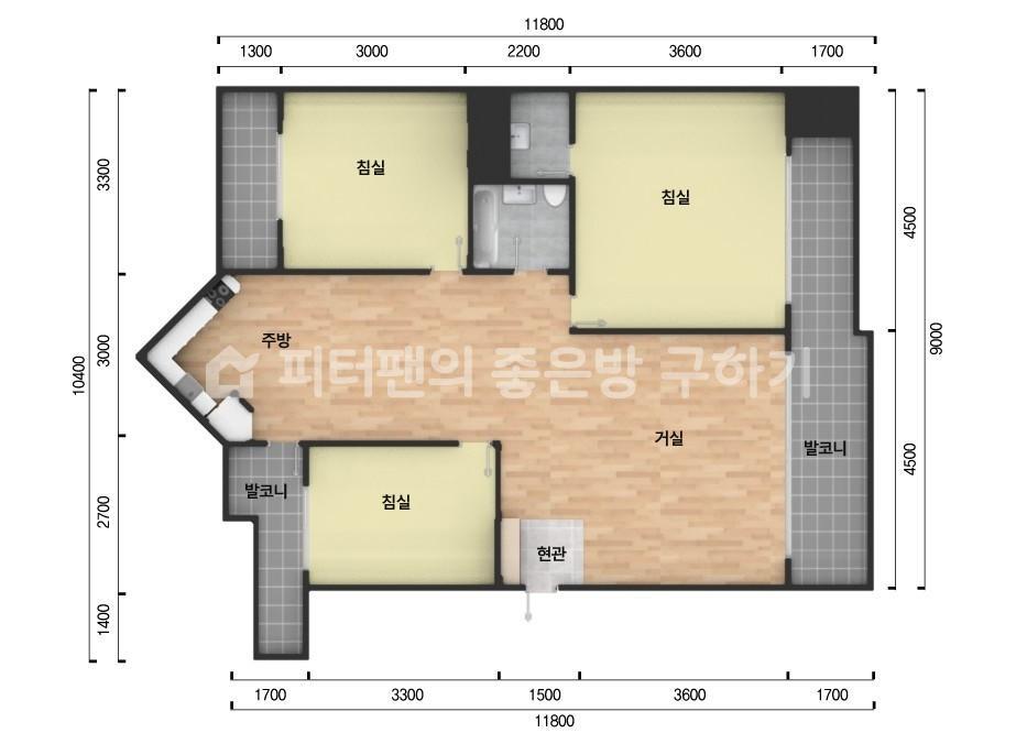 아파트 기본 평면도