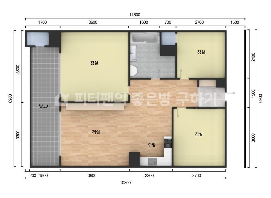 아파트 기본 평면도