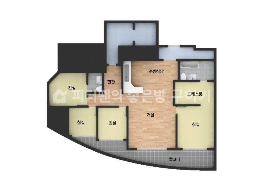 아파트 기본 평면도