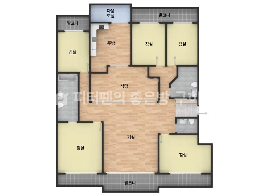 아파트 기본 평면도