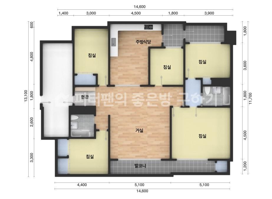 아파트 기본 평면도