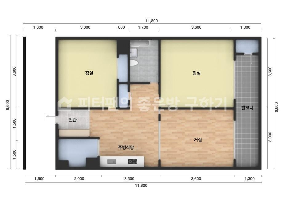 아파트 기본 평면도