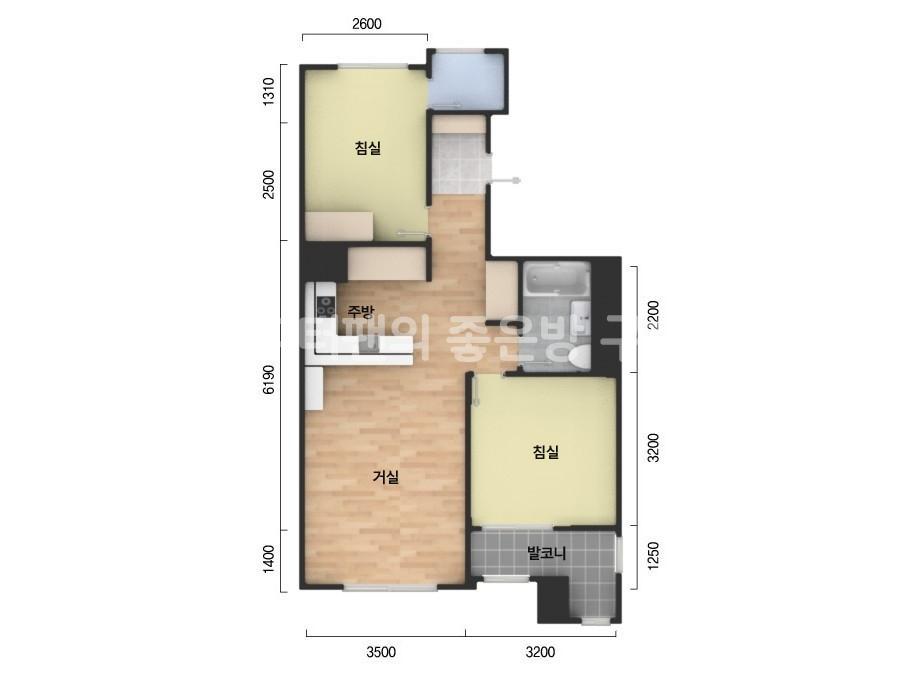아파트 기본 평면도