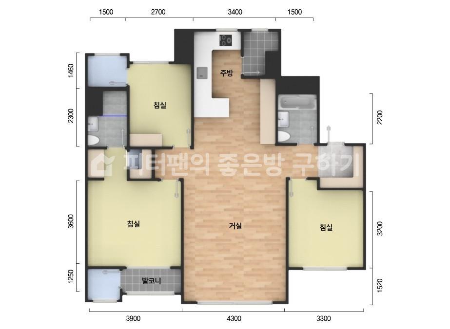아파트 기본 평면도
