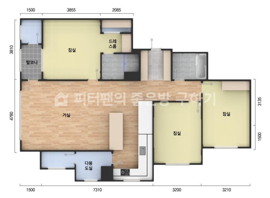 아파트 기본 평면도