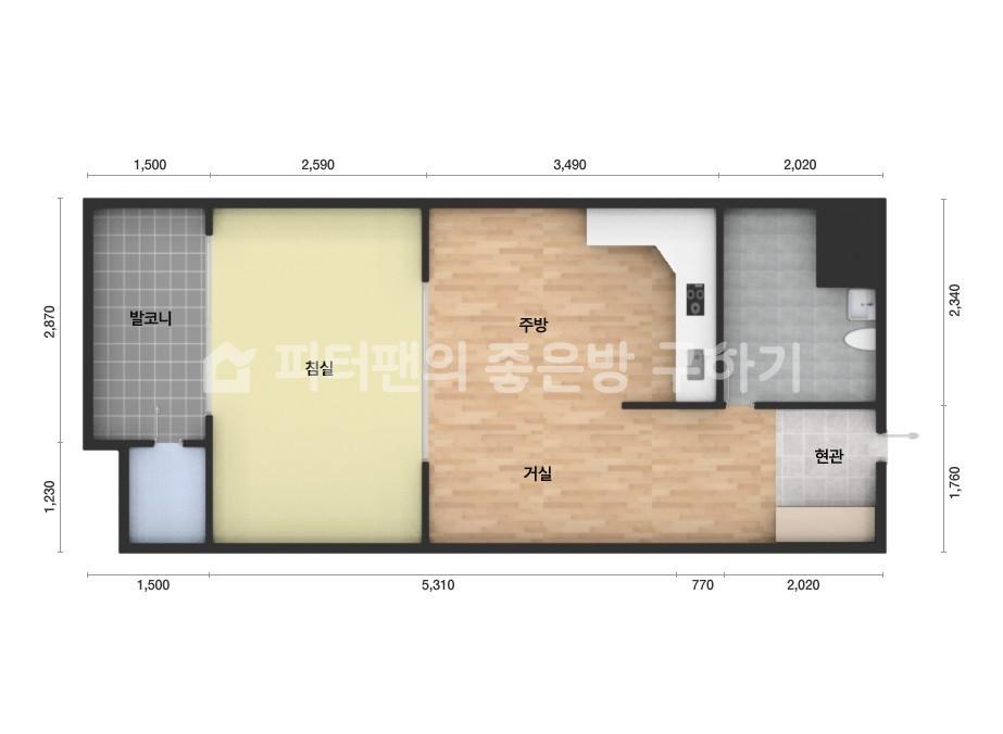 아파트 기본 평면도