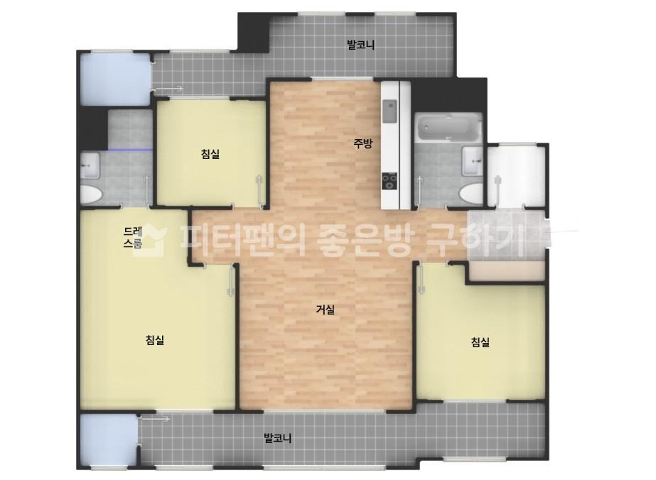 아파트 기본 평면도