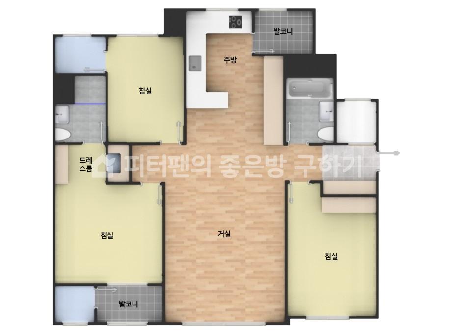 아파트 기본 평면도