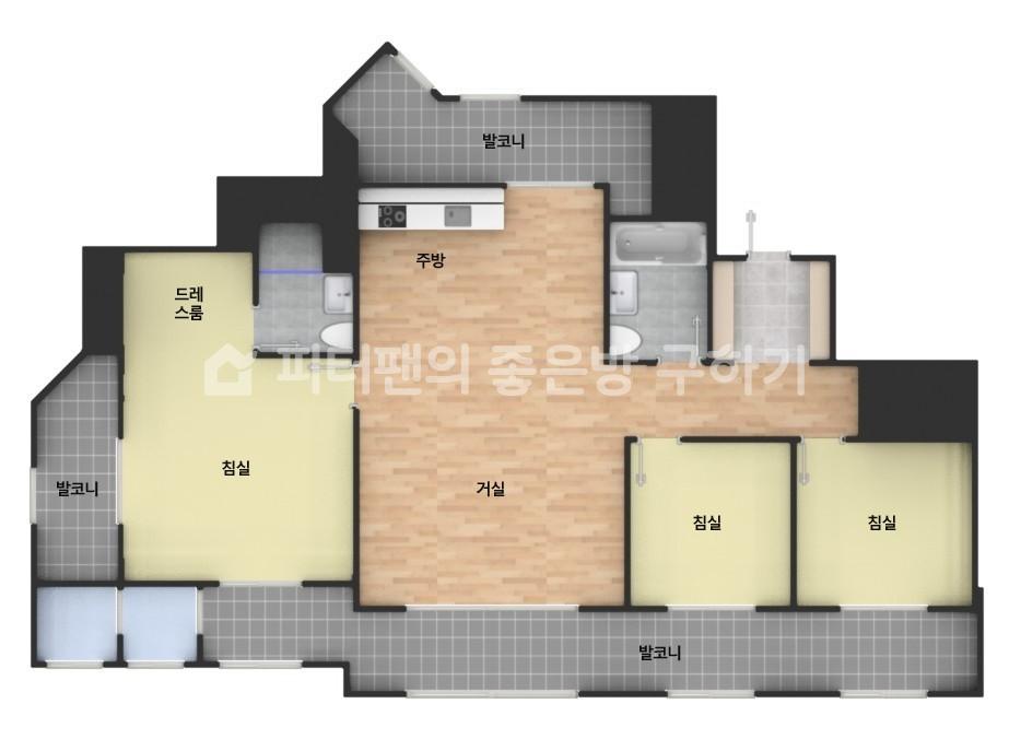 아파트 기본 평면도
