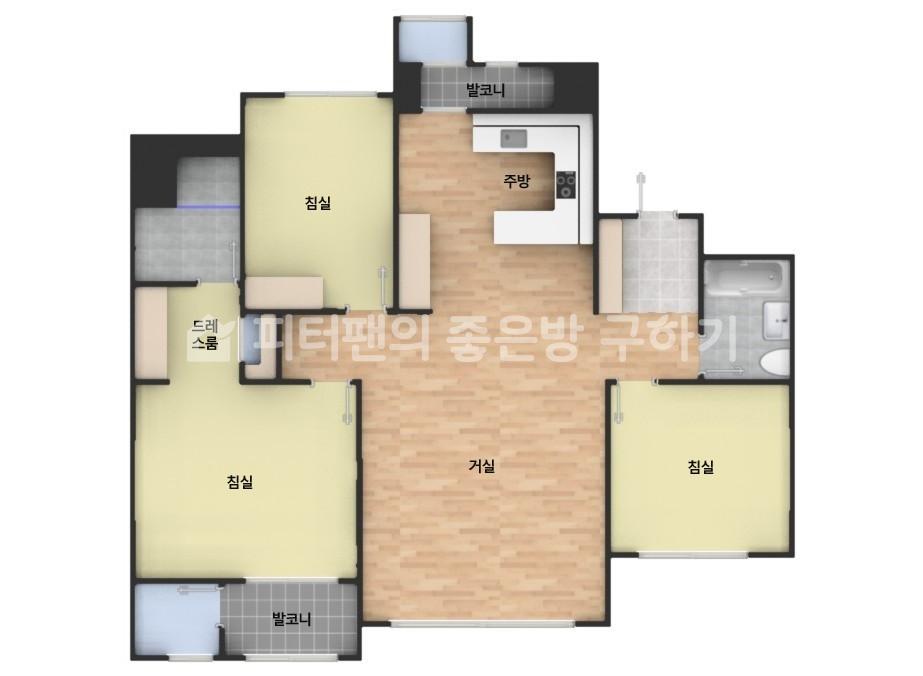 아파트 기본 평면도