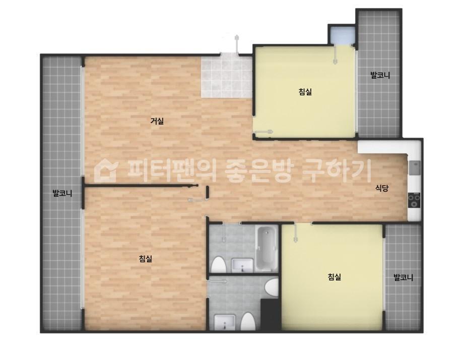 아파트 기본 평면도