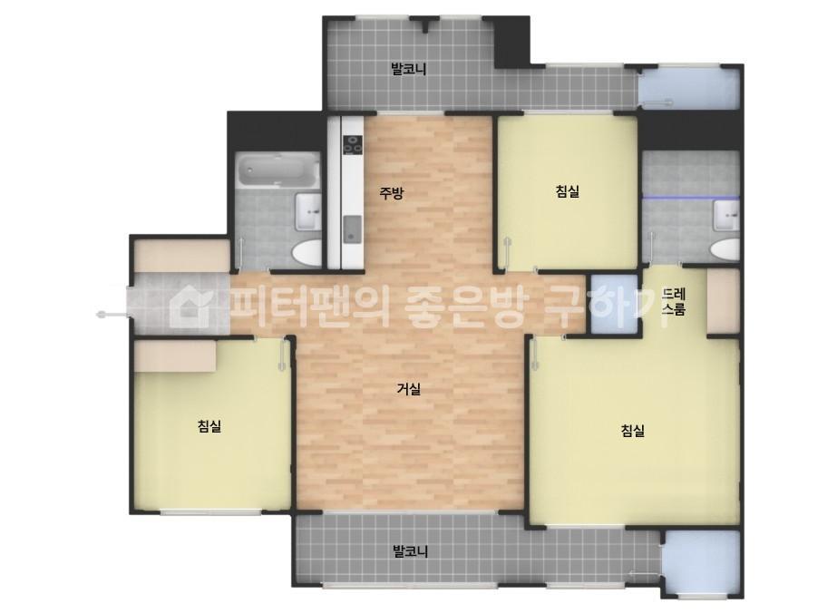 아파트 기본 평면도
