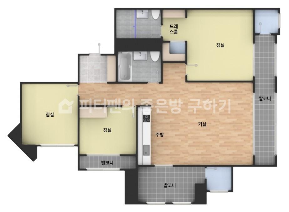 아파트 기본 평면도