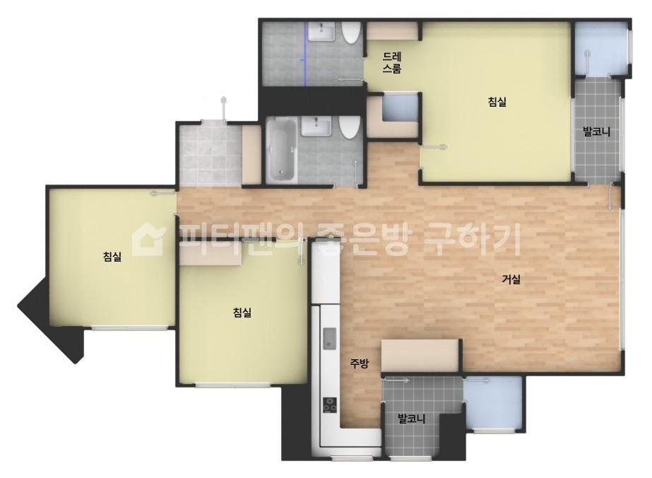 아파트 기본 평면도