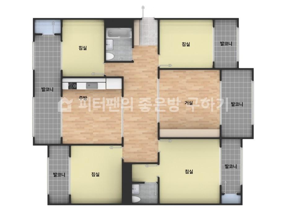 아파트 기본 평면도
