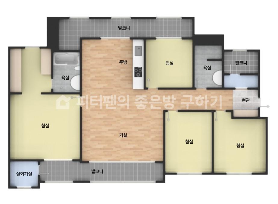 아파트 기본 평면도