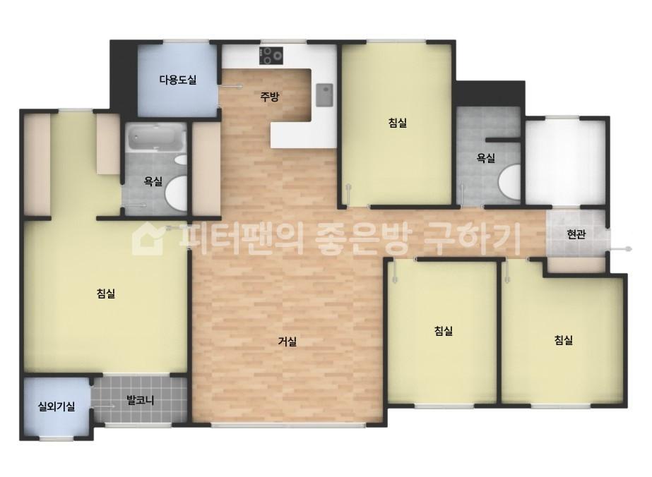 아파트 기본 평면도