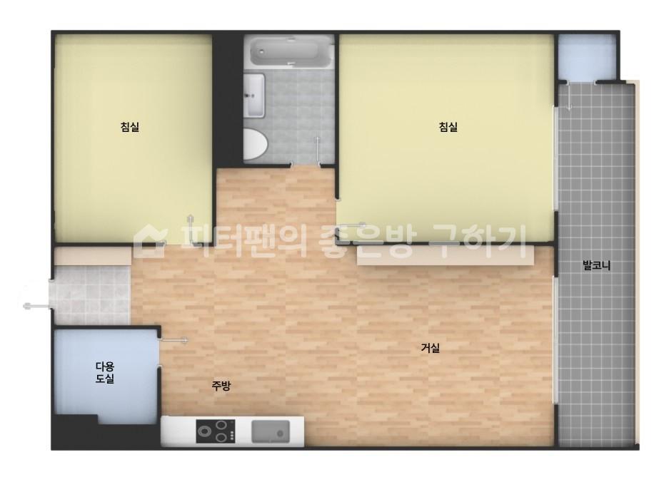 아파트 기본 평면도