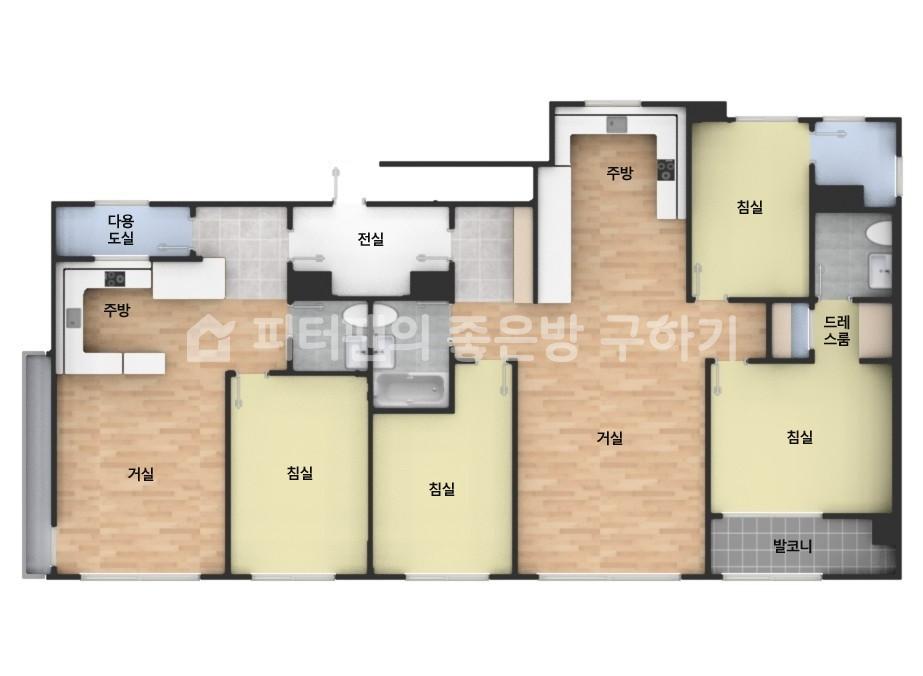 아파트 기본 평면도