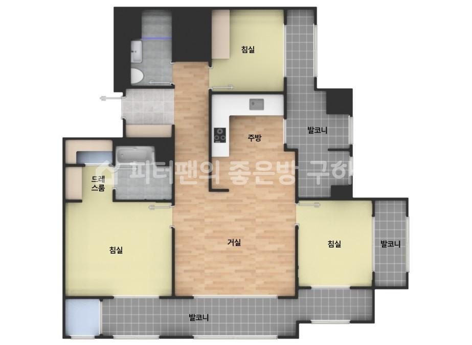 아파트 기본 평면도