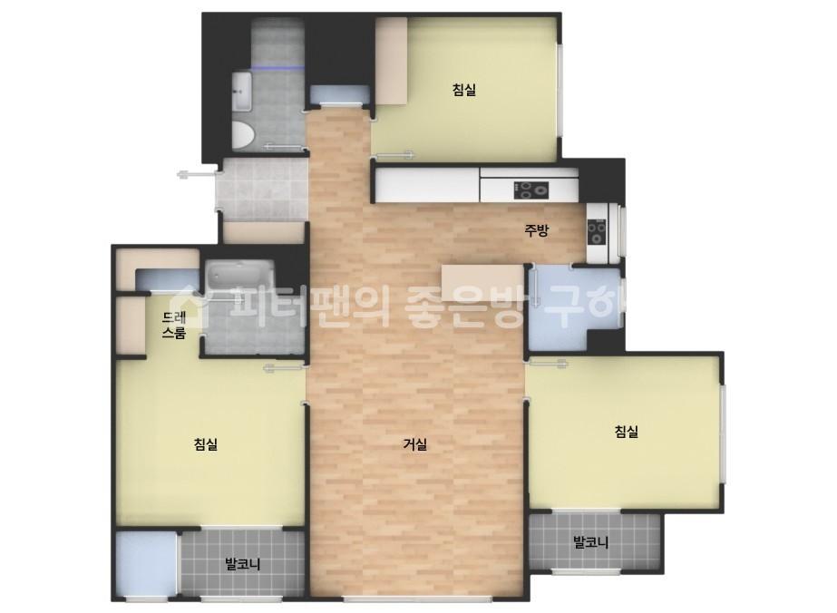 아파트 기본 평면도