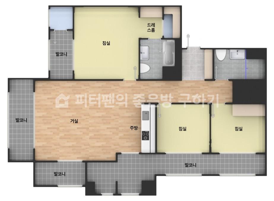 아파트 기본 평면도