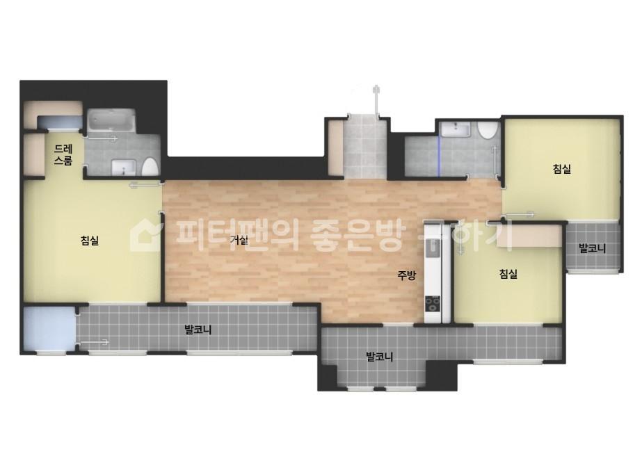 아파트 기본 평면도