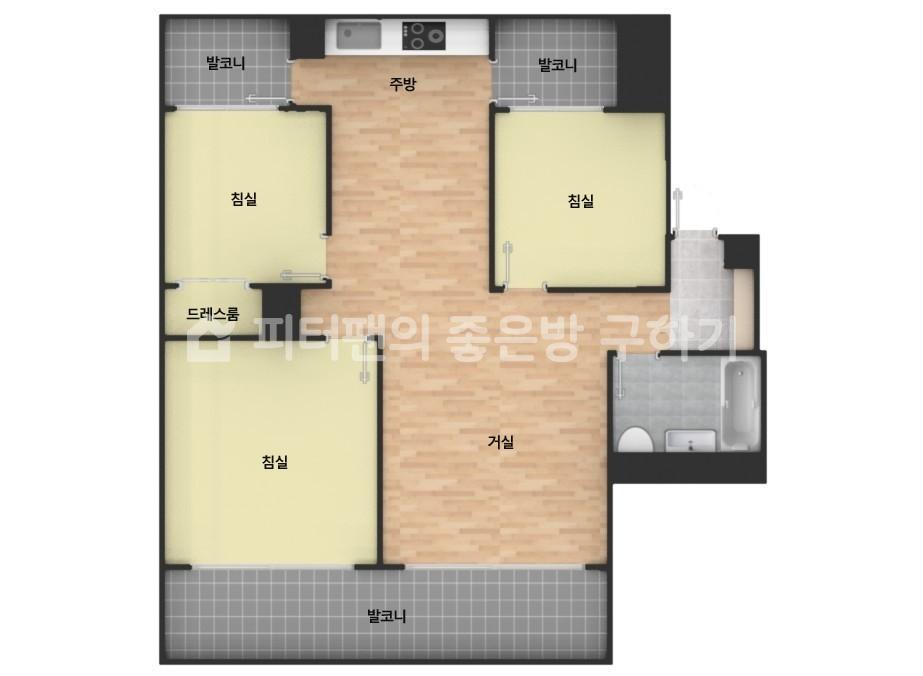 아파트 기본 평면도