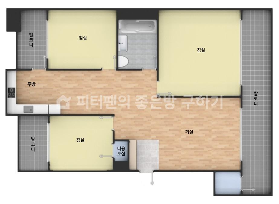 아파트 기본 평면도