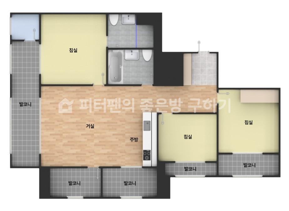 아파트 기본 평면도