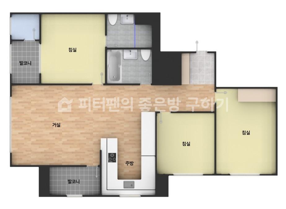 아파트 기본 평면도