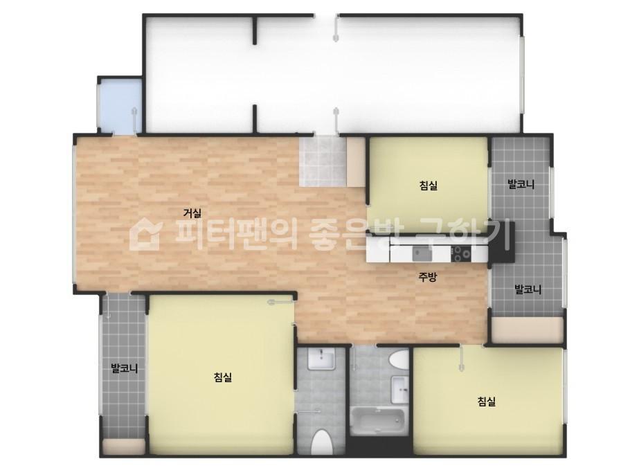 아파트 기본 평면도
