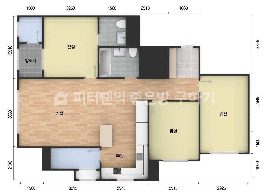 아파트 기본 평면도