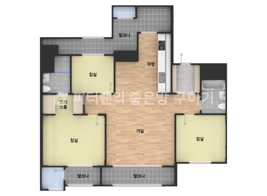 아파트 기본 평면도