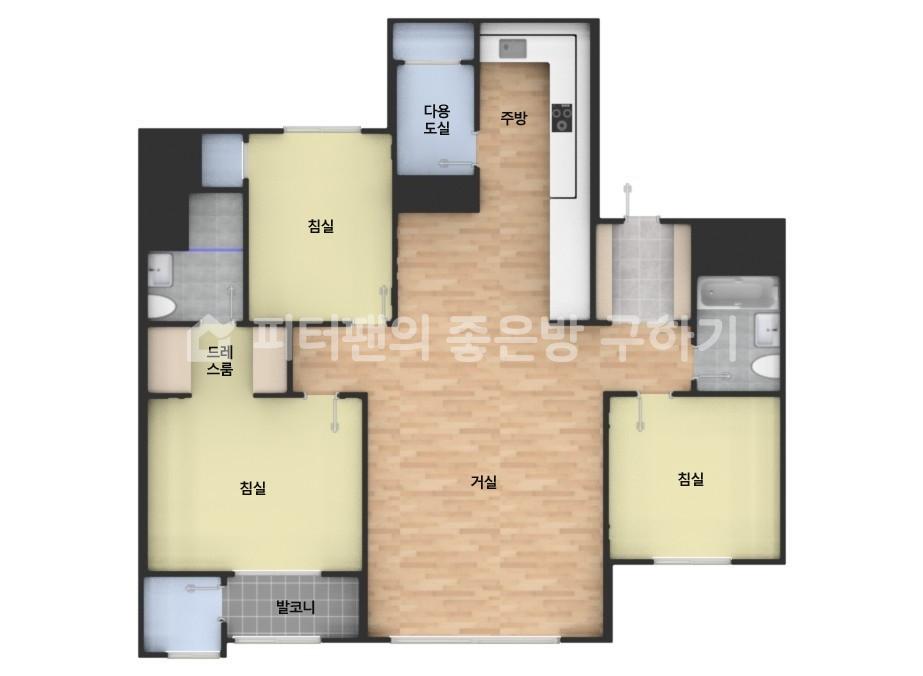 아파트 기본 평면도