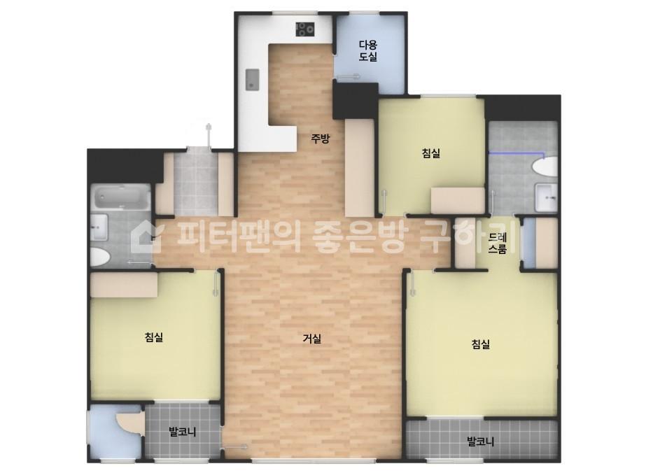 아파트 기본 평면도