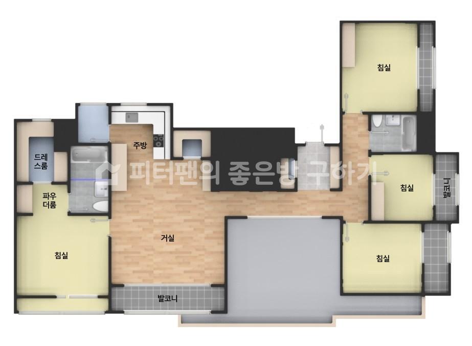 아파트 기본 평면도