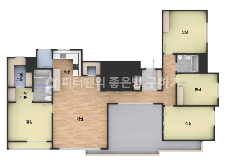 아파트 기본 평면도