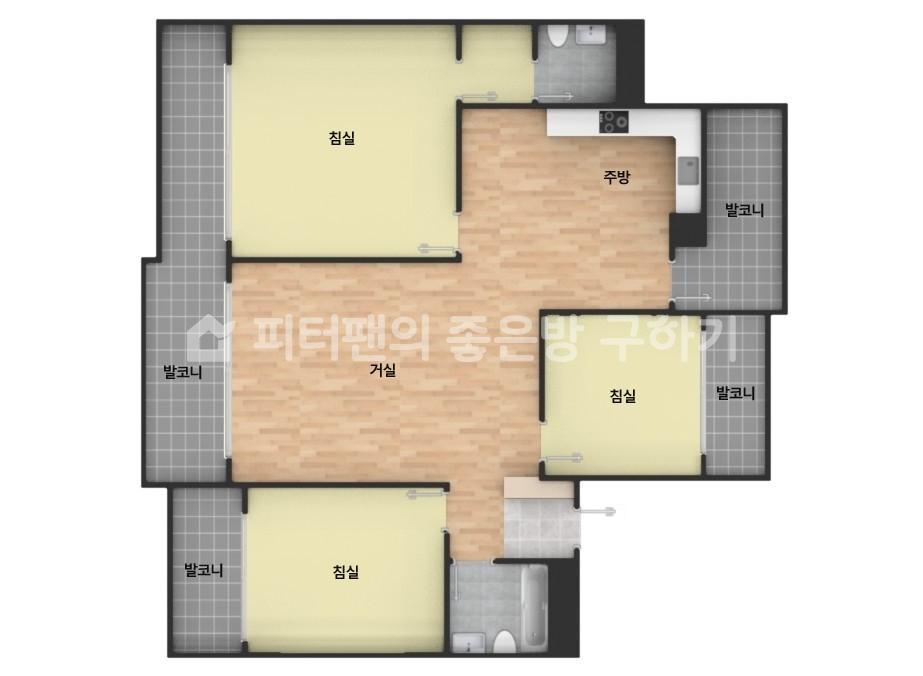 아파트 기본 평면도