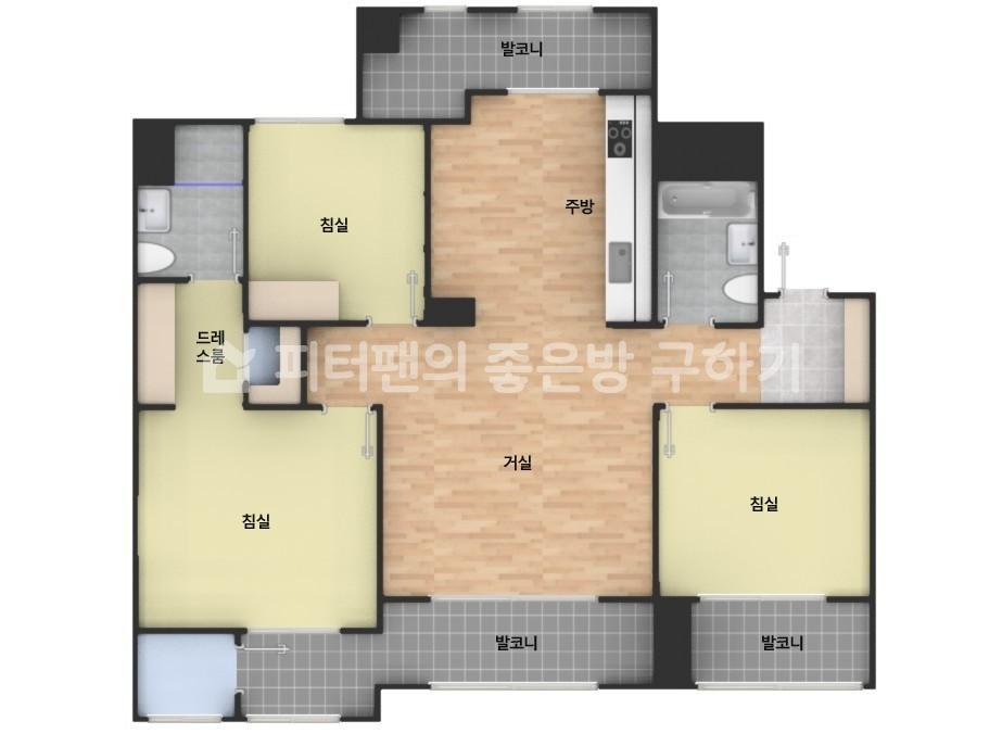 아파트 기본 평면도