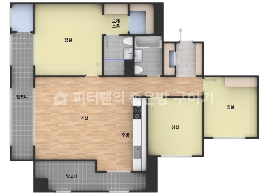 아파트 기본 평면도