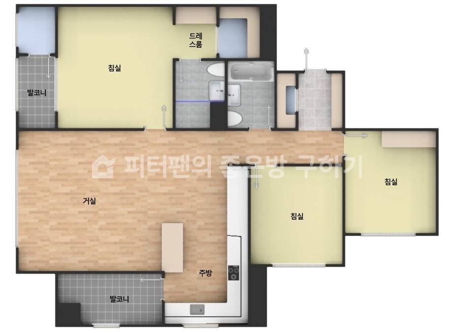 아파트 기본 평면도