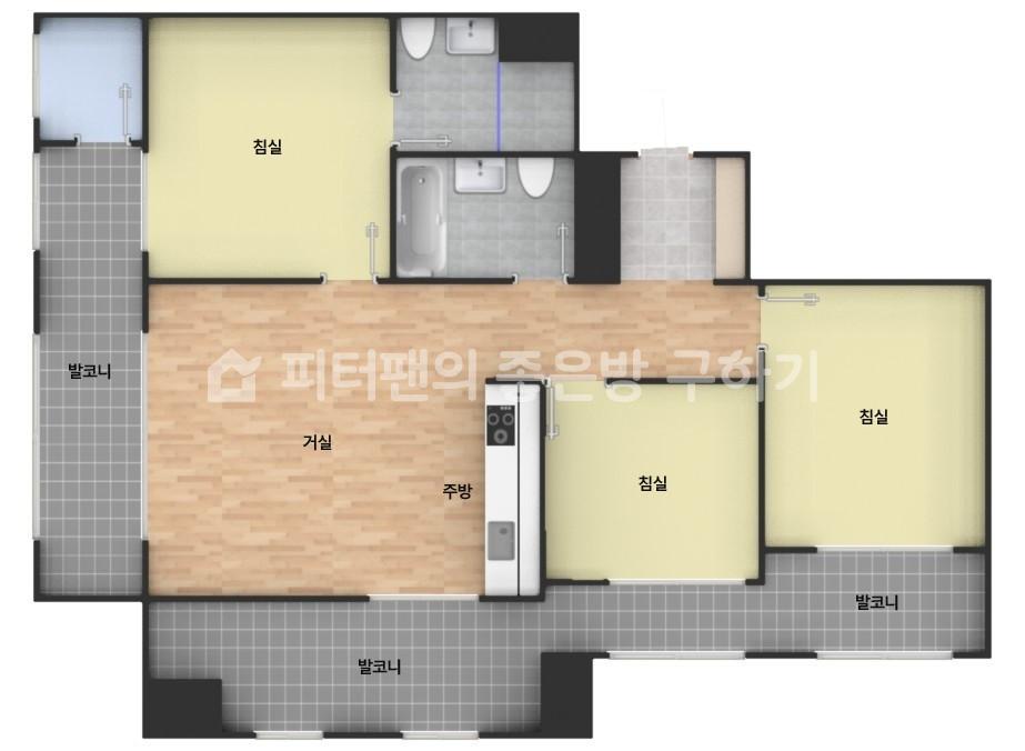 아파트 기본 평면도